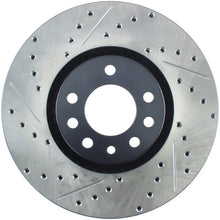 Load image into Gallery viewer, StopTech Sport Drilled &amp; Slotted Rotor - Front Left