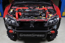 Load image into Gallery viewer, GrimmSpeed 2008-2014 Subaru STI Front Mount Intercooler Kit Black Core / Red Pipe