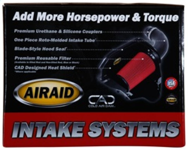 Airaid 05-06 GMC/ 05 Chevy 4.8/5.3/6.0 1500 Series CAD Intake System w/ Tube (Dry / Red Media)