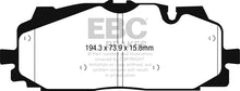 Load image into Gallery viewer, EBC 17-24 Audi RS4 2.9TT / 21-24 Audi RS3 2.5T Yellowstuff Front Brake Pads
