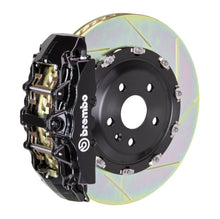 Load image into Gallery viewer, Brembo 03-09 Range Rover Front GT BBK 8 Piston Cast 380x34 2pc Rotor Slotted Type-1-Black