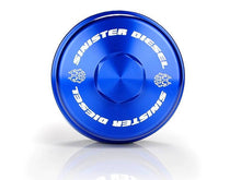 Load image into Gallery viewer, Sinister Diesel 08-10 Ford 6.4L Billet Blue Cap Kit