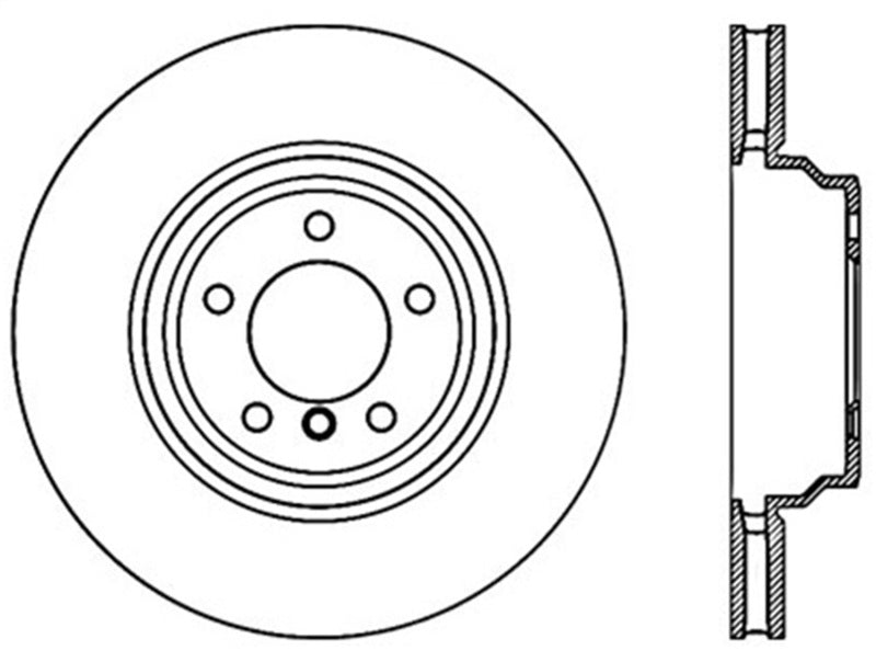 StopTech Drilled Sport Brake Rotor