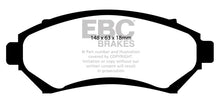 Load image into Gallery viewer, EBC 97-03 Buick Century 3.1 Yellowstuff Front Brake Pads