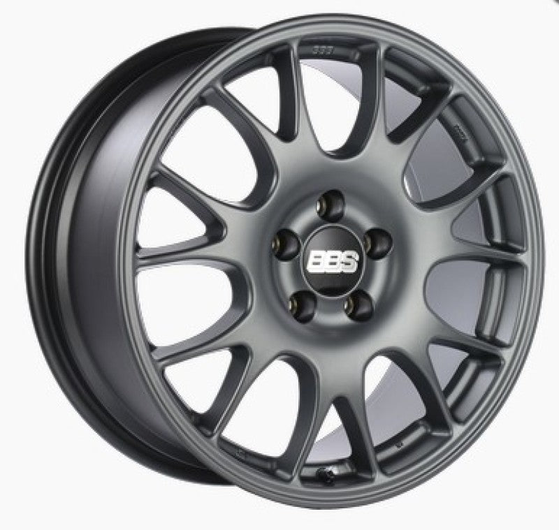 BBS CO 18x8 5x112 ET44 CB57 Titanium Wheel -82mm PFS/Clip Req