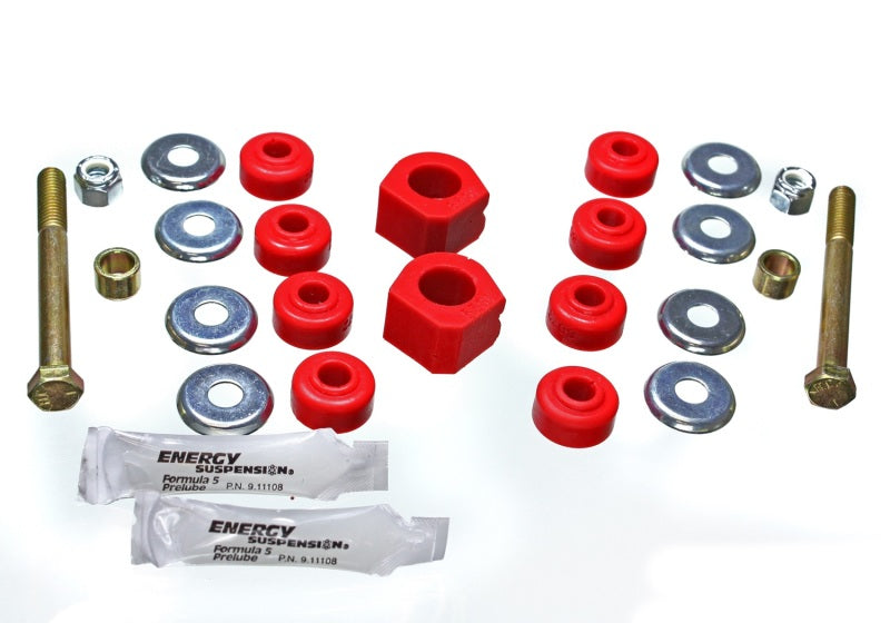 Energy Suspension 84-87 Honda Civic/CRX Red 18mm Front Sway Bar Bushings (Sway Bar link bushings and - GTR Auto