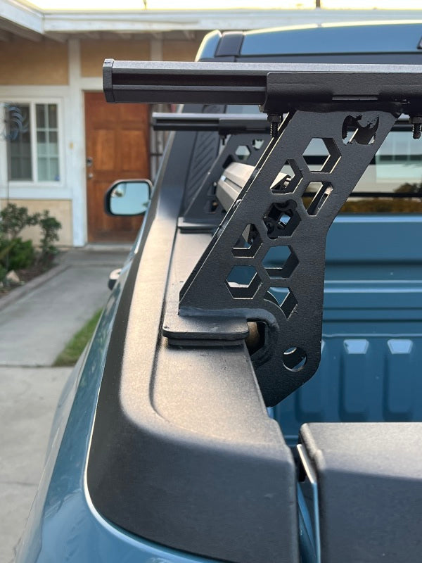 Go Rhino 20-22 Jeep Gladiator JT/16-22 Toy. Tacoma/05-21 Nssn Frontier XRS Cross Bars Kit - Tex. Blk - GTR Auto