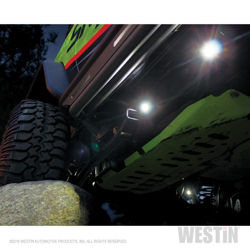 Westin LED Rock Light Kit - 07-18 Jeep Wrangler JK / 18-19 Jeep Wrangler JL