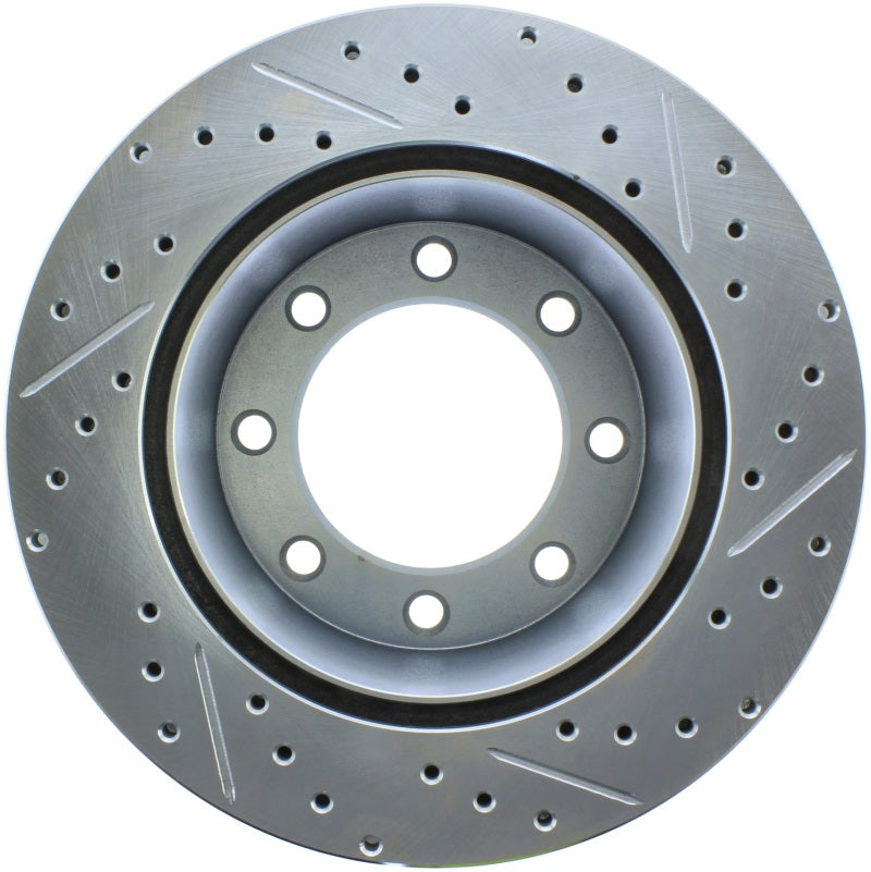 StopTech Select Sport Drilled & Slotted Rotor - Front Left