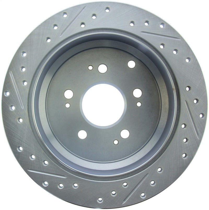 StopTech Select Sport Drilled & Slotted Rotor -Rear Right