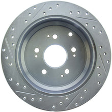 Load image into Gallery viewer, StopTech Select Sport Drilled &amp; Slotted Rotor -Rear Right