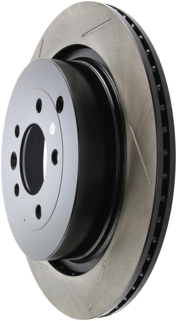 StopTech Power Slot 10-12 Land Rover LR4 / 06-09 Range Rover Sport S/C Right Rear Slotted Rotor