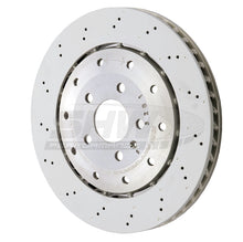 Load image into Gallery viewer, SHW 08-12 Audi R8 4.2L (Excl Ceramic Brakes) Rear Drill-Dimp Lightweight Brake Rotor (420615601F)