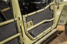 Load image into Gallery viewer, Rugged Ridge Tube Door w/Eclipse Cover Kit Front 07-18 Jeep Wrangler JK