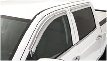 Load image into Gallery viewer, Stampede 2014-2018 Chevy Silverado 1500 Crew Cab Pickup Tape-Onz Sidewind Deflector 4pc - Chrome