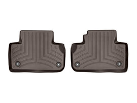 WeatherTech 2018+ Audi Q5/SQ5 Rear FloorLiner - Cocoa
