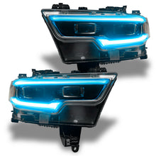 Load image into Gallery viewer, Oracle 19-21 RAM 1500 Projector LED Headlight DRL Kit - RGBW+A w/ RF Controller