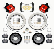 Load image into Gallery viewer, Wilwood Combination Parking Brake Rear Kit 12.88in Red 2013-Up Ford Focus ST w/ Lines