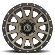Load image into Gallery viewer, ICON Compression 17x8.5 5x5 -6mm Offset 4.5in BS 71.5mm Bore Bronze Wheel
