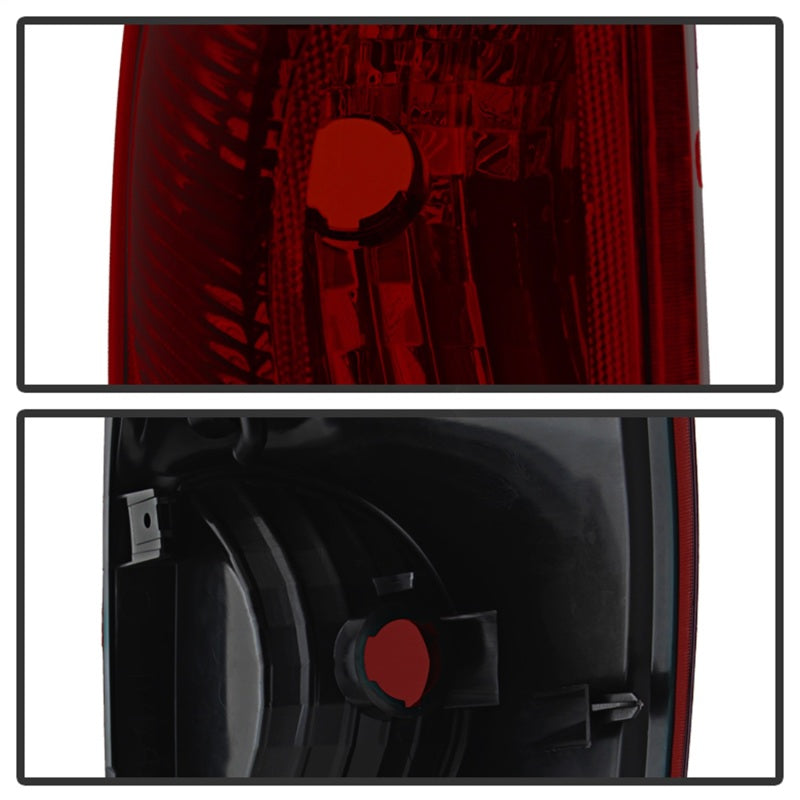 xTune Chevy Avalanche 02-06 OE Style Tail Lights Red Smoked ALT-JH-CAVA02-OE-RSM