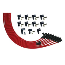 Load image into Gallery viewer, Moroso V8 Universal 90 Deg Plug Non-HEI Ultra Spark Plug Wire Set - Red