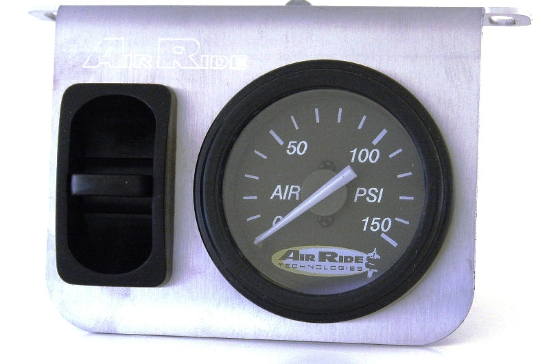 Ridetech Single Analog Control Panel w/ Electrical Pneumatic Switch