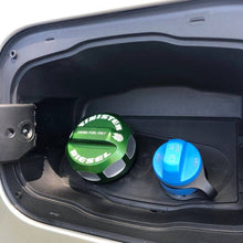 Load image into Gallery viewer, Sinister Diesel 08-16 Ford Powerstroke 6.4/6.7L Fuel Cap- Green