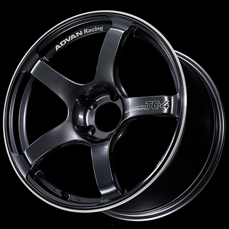 Advan TC4 18x8.5 +31mm 5-114.3in Racing Gunmetallic & Ring Wheel