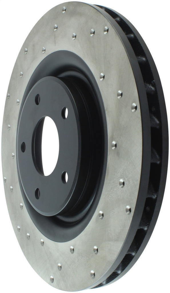 StopTech 06-08 Cadillac XLR-V SC / 05-09 Corvette (Z51) Front Right Drilled Rotor