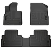 Load image into Gallery viewer, Husky Liners 2020 Kia Telluride Weatherbeater Black Front &amp; 2nd Seat Floor Liners - GTR Auto