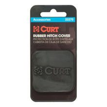 Load image into Gallery viewer, Curt 1-1/4in Rubber Hitch Tube Cover (Packaged)