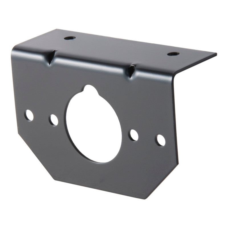 Curt Connector Mounting Bracket for 4-Way & 6-Way Round (Packaged)