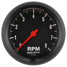 Load image into Gallery viewer, Autometer Z Series 85mm Electronic 8000 rpm Tachometer Gauge