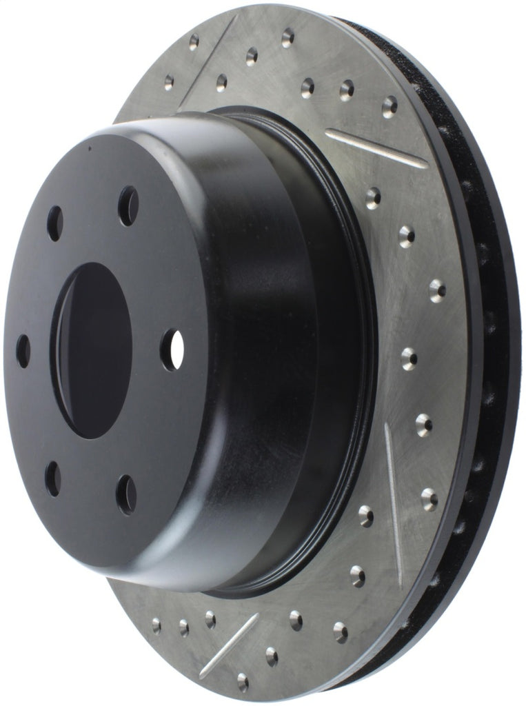 StopTech Power Slot 02-06 Escalade / 03-06 Avalance 1500 Rear Right Drilled & Slotted Rotors