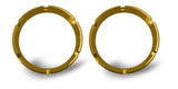 KC HiLiTES FLEX Series Colored Bezel Rings (2 Pack) - Gold