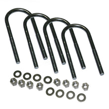 Load image into Gallery viewer, Superlift U-Bolt 4 Pack 5/8x3-5/8x195 Round w/ Hardware