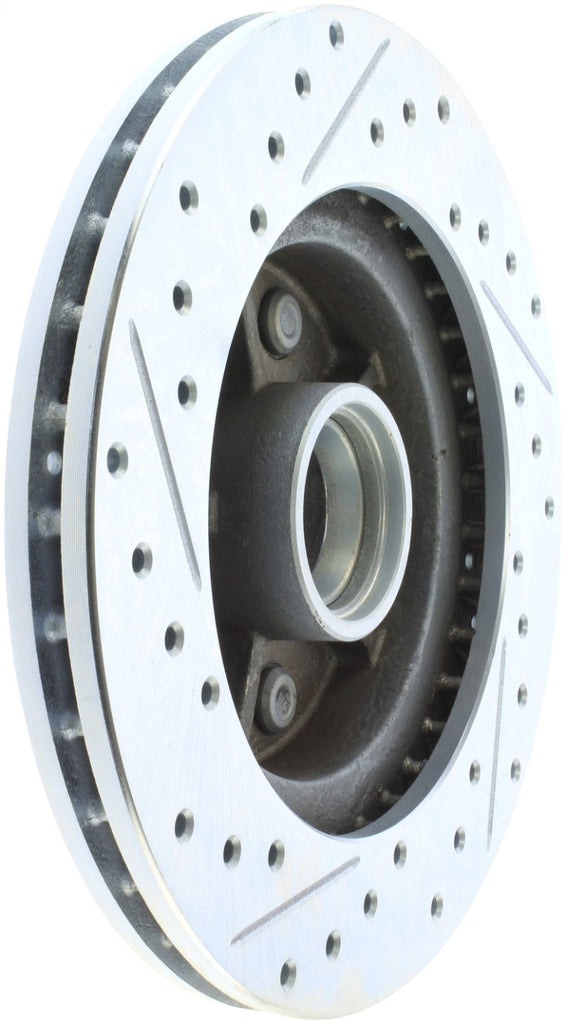 StopTech Select Sport Drilled & Slotted Rotor - Front Left