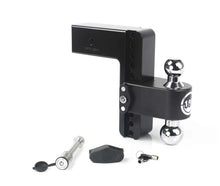 Load image into Gallery viewer, Weigh Safe 180 Hitch 8in Drop Hitch &amp; 3in Shank (10K/21K GTWR) w/WS05 - Black Cerakote