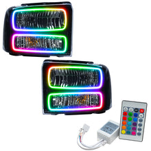 Load image into Gallery viewer, Oracle 05 Ford Excursion SMD HL - Black - ColorSHIFT w/ Simple Controller
