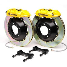Load image into Gallery viewer, Brembo 05-06 GT Front GT BBK 6 Piston Cast 390x35 2pc Rotor Slotted Type-5- Fluo. Yellow