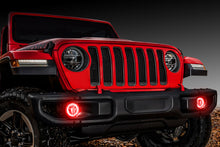 Load image into Gallery viewer, Oracle Jeep Wrangler JL/Gladiator JT LED Surface Mount Fog Light Halo Kit - ColorSHIFT - GTR Auto