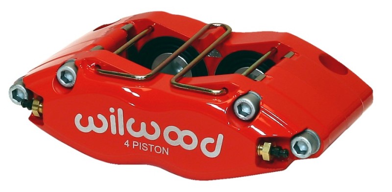 Wilwood Caliper-Dynapro Radial-Red 1.25in Pistons 0.81in Disc