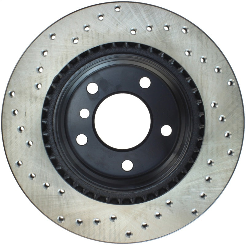 StopTech 06 BMW 325 Series / 07-09 BMW 328 Series Drilled Left Rear Rotor