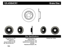 Load image into Gallery viewer, Stoptech 03-13 Mazda 6 CRYO Rear Performance Brake Rotor