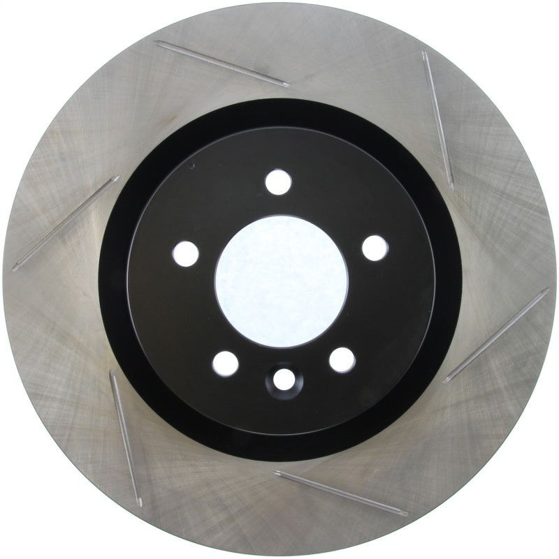 StopTech Power Slot 10-12 Land Rover LR4 / 06-09 Range Rover Sport S/C Left Front Slotted Rotor