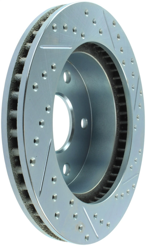 StopTech 00-01 Dodge Ram 1500 4WD Sport Slotted & Drilled Front Right Rotor
