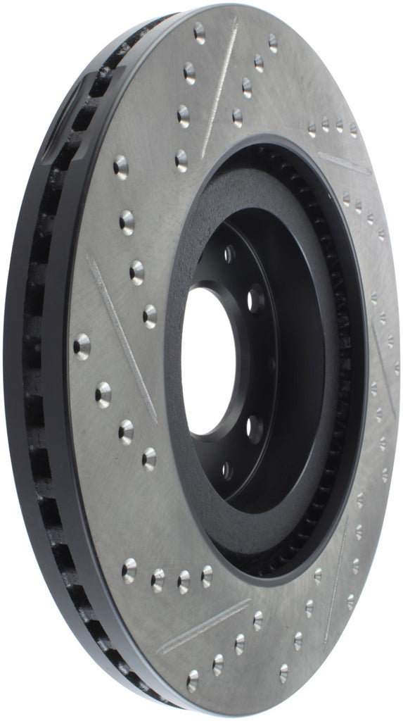 StopTech 07-09 Mazda CX-9 Left Front Slotted & Drilled Rotors