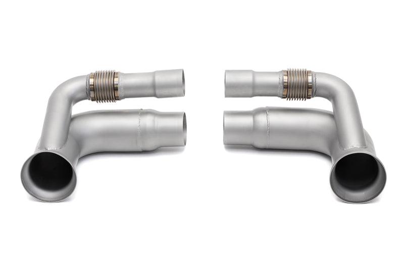 SOUL 14-19 Porsche 991 GT3 Side Muffler Bypass Pipes (Non-Valved) (May req brackets POR.991GT3.BKT)
