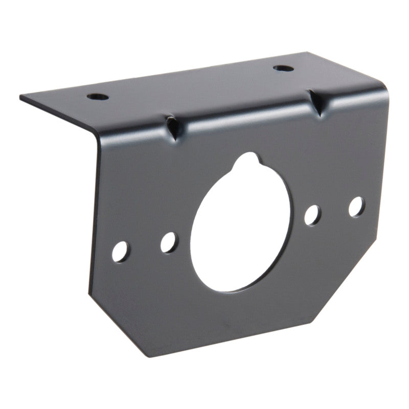 Curt Connector Mounting Bracket for 4-Way & 6-Way Round (Packaged)