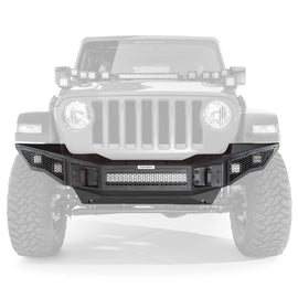 Go Rhino 07-20 Jeep Wrangler JL/JLU/JK/JKU/Gladiator JT Rockline Full Width Bumper - GTR Auto